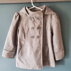 Toddler girls pea coat